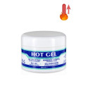 Hot gel warming lubricant