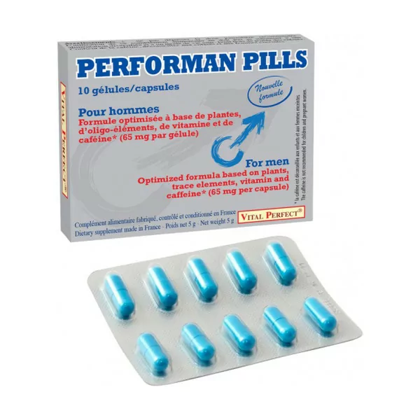 Performan Pillen (20 Kapseln) - Vital Perfect (27,16 €) | Poppers Express