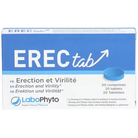 Erecab 20 comprimidos - Estimulante sexual - Labophyto (32,62 €) | Poppers Express