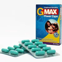 G-Max Power Caps Man - 20 aphrodisiac capsules - G-MAX (€69.00) | Poppers Express