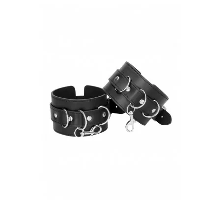 Leather handcuffs wrists & ankles - Ouch! (€34.56) | Poppers Express