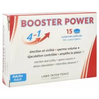 Aphrodisiac 4 in 1 Booster Power (30 tablets) - Laboratoire Intex-Tonic (€44.90) | Poppers Express