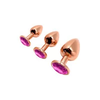 Plug Bijou Rose Gold - Tralalo - Wooomy (12,90 €) | Poppers Express