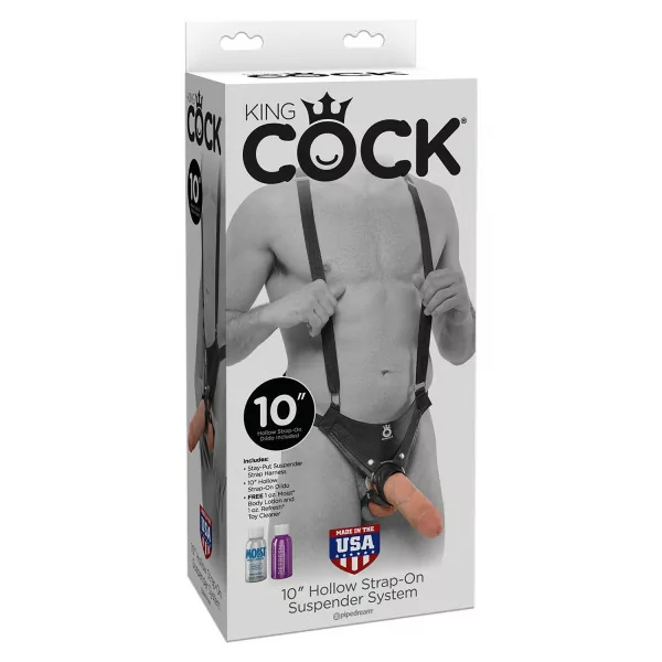 Hollow Strap-On Harness with 25cm Dildo Included - Pipedream (€109.90) | Poppers Express