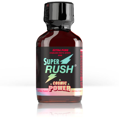 Super Rush Cosmic Power 24ml - Poppers Ultra Intense - Nouvelle formule breveté