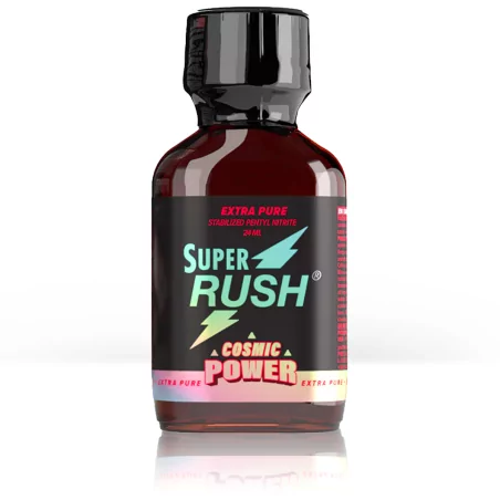 Super Rush Cosmic Power 24ml - Poppers Ultra Intenso - Nuova Formula Brevettata