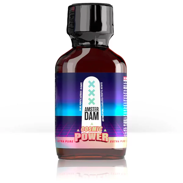 Amsterdam XXX Cosmic Power 24ml - Nueva fórmula con efectos rápidos y potentes - Amsterdam (14,90 €) | Poppers Express