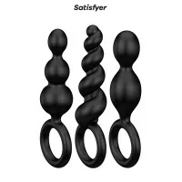 Booty Call Anal Stimulation Kit - 3 Buttplugs - Satisfyer (€29.95) | Poppers Express