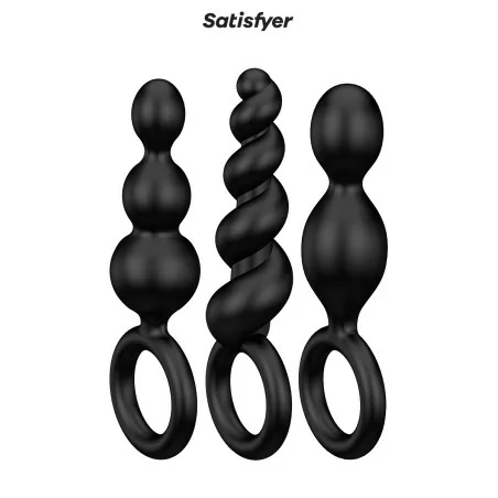 Booty Call Anal Stimulation Kit - 3 Buttplugs - Satisfyer (€29.95) | Poppers Express