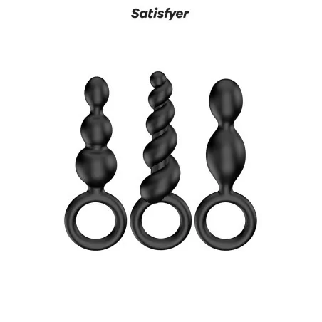 Booty Call Anal-Stimulations-Kit - 3 Buttplugs - Satisfyer (29,95 €) | Poppers Express