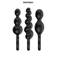 Booty Call Anal Stimulation Kit - 3 Buttplugs - Satisfyer (€29.95) | Poppers Express