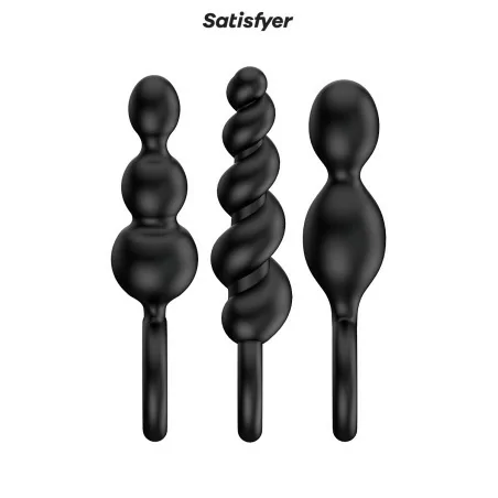 Booty Call Anal Stimulation Kit - 3 Buttplugs - Satisfyer (€29.95) | Poppers Express