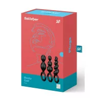 Kit de Estimulación Anal Booty Call - 3 Plug Anales - Satisfyer (29,95 €) | Poppers Express