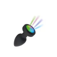 Vibrierender und Beleuchteter Anal Plug mit Fernbedienung - Litolu (44,90 €) | Poppers Express