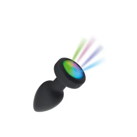 Plug Anal Vibrant et Lumineux Télécommandé - Litolu (44,90 €) | Poppers Express