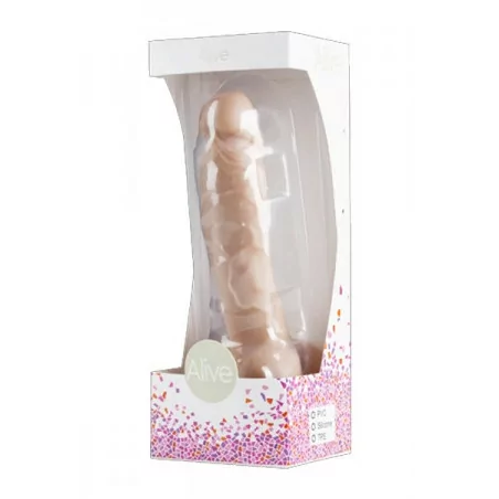 Cesar - Gode Toucher Peau avec Ventouse 17,4cm - Alive (27,90 €) | Poppers Express