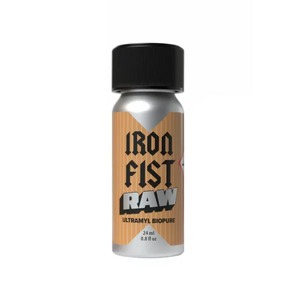 Iron Fist RAW: Poppers Natuurlijke Amyl Formule - 24ml - Iron Fist (€ 10,90) | Poppers Express