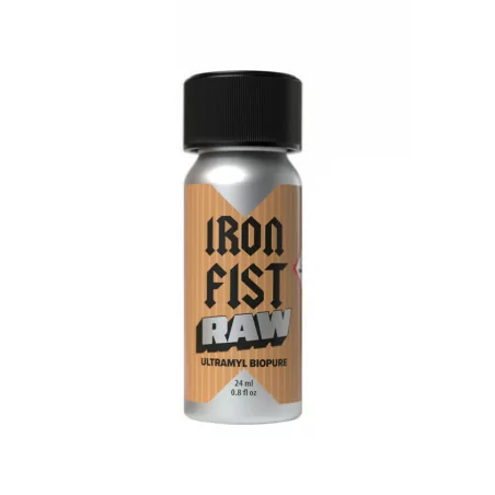 Iron Fist RAW: Poppers Natuurlijke Amyl Formule - 24ml - Iron Fist (€ 10,90) | Poppers Express