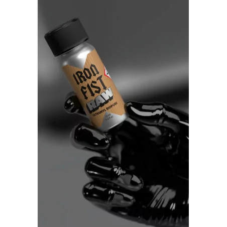 Iron Fist RAW: Poppers Natuurlijke Amyl Formule - 24ml - Iron Fist (€ 10,90) | Poppers Express