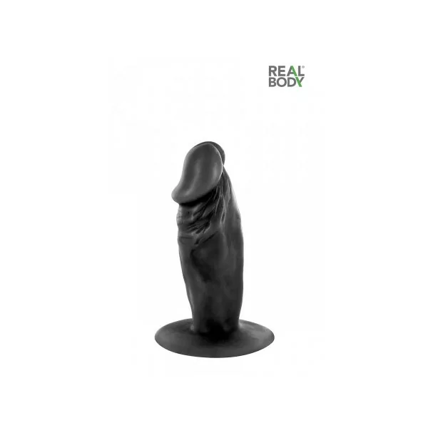 Black Realistic Penis Plug 11 cm - Real Tim - Real Body (€9.90) | Poppers Express