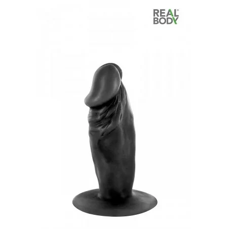 Black Realistic Penis Plug 11 cm - Real Tim - Real Body (€9.90) | Poppers Express