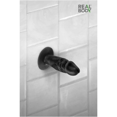 Black Realistic Penis Plug 11 cm - Real Tim - Real Body (€9.90) | Poppers Express