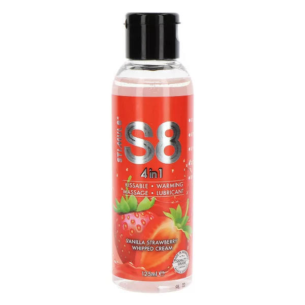 Lubrifiant S8 4 en 1 gout fraise 125ml