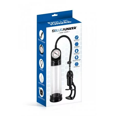 penis pump with manometer - Blue Junker (€34.61) | Poppers Express