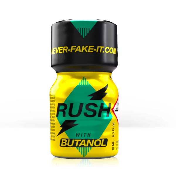 Rush Butanol 10ml : Poppers Doux & Exaltant - Poppers Rush