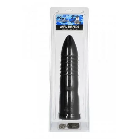 TORPEDO - Plug XXL Strié - L 33cm Ø 7cm - 1.55Kg - Domestic Partner (74,28 €) | Poppers Express