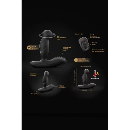 Masajeador de próstata con cabezal giratorio - P Swing - Dorcel (78,35 €) | Poppers Express