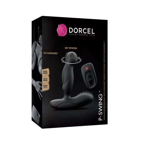 Masajeador de próstata con cabezal giratorio - P Swing - Dorcel (78,35 €) | Poppers Express