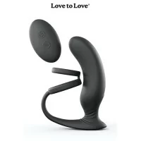 Prostatastimulator + Cockring - Doppeltes Spiel - Love to Love (58,41 €) | Poppers Express