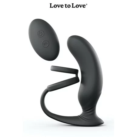 Stimulateur de prostate + Cockring - Double game - Love to Love (58,41 €) | Poppers Express