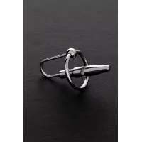 Tapón uretral con anillo de acero para glande - (24,90 €) | Poppers Express