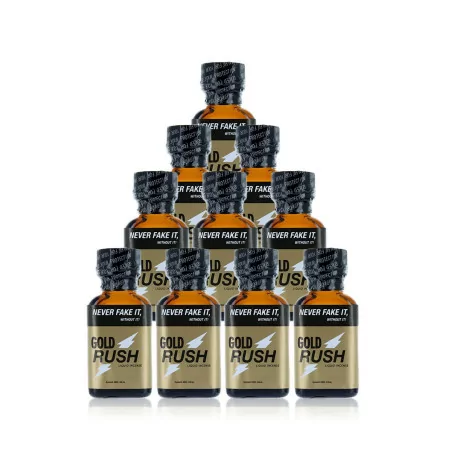 Gold Rush 24 ml - 10 Pack - Poppers Rush (€149.00) | Poppers Express