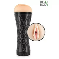 Vibrating Realistic Vagina Masturbator - Real Body (€34.90) | Poppers Express