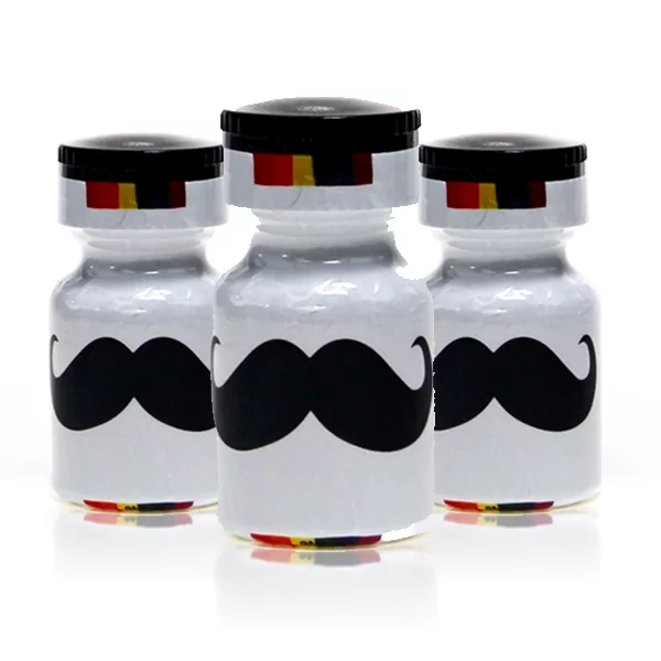 Moustache Poppers - 3 Pack - Moustache (€29.90) | Poppers Express