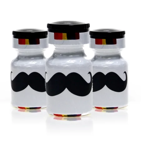 Pack Moustache - 3 Poppers - Moustache (29,90 €) | Poppers Express