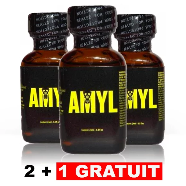 Pack Amyl - 3 poppers - Amyl (44,60 €) | Poppers Express