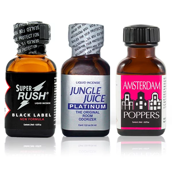 Disinhibition Pack - 3 Aphrodisiac Poppers - (€40.75) | Poppers Express