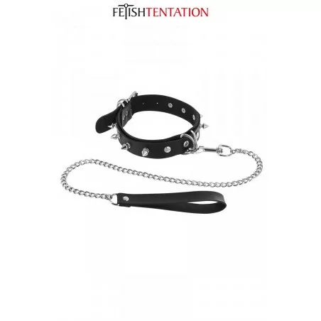 Collier à Pointes & laisse - Fetish Tentation - Fetish Tentation (21,52 €) | Poppers Express