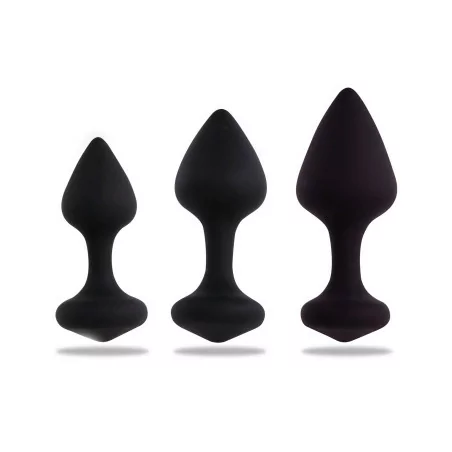 Coffin Bibi: 3 elegantes tapones anales - Feelztoys (24,69 €) | Poppers Express