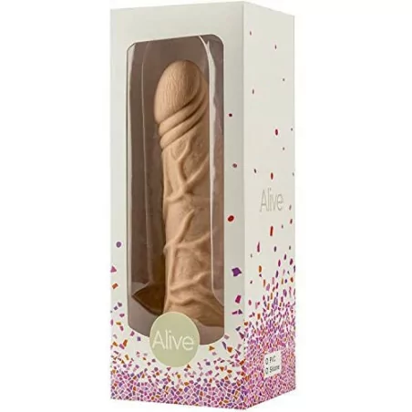 Fred - Thick Dildo with Suction Cup 19 cm x 4.7 cm - Alive (€14.90) | Poppers Express