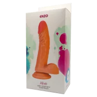 Enzo - Dildo a ventosa XL 21 cm x 4,3 cm - Alive (24,64 €) | Poppers Express