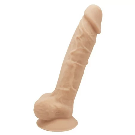 SilexD 23cm : Gode Toucher Réaliste Thermo-réactif avec Testicules - SilexD (45,52 €) | Poppers Express