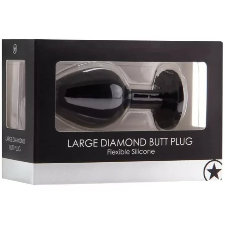 Diamond butt plug - Large - Ouch! (€14.78) | Poppers Express