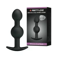 Plug Silicone Double Bille Geisha 10,4 cm - PrettyLove - Pretty Love (12,84 €) | Poppers Express