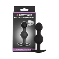 Geisha Double Ball Silikonplug 10,4 cm - Pretty Love (12,84 €) | Poppers Express