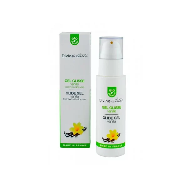 100% Biologische Vanille Glijmiddel Gel - 100 ml - Divinextases (€ 19,90) | Poppers Express